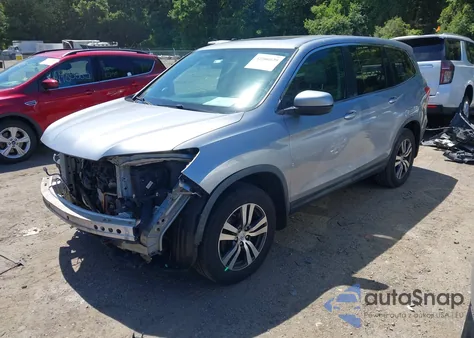 2016 Honda Pilot Ex-L from USA, damaged, VIN 5FNYF6H70GB041908